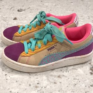 Puma girls ice cream sundae shoes 13 sneakers